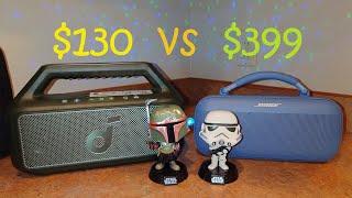 Bose SoundLink Max vs Soundcore Boom 2 (Bass^)  Cornered!  Pay More Get More? Let's Find Out 