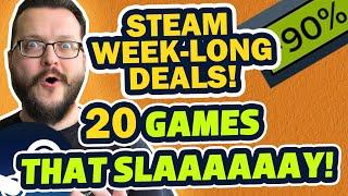 Steam Weeklong Deals! 20 Great Games!