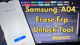 Samsung A04 Remove Frp With Unlock Tool | A04 Samsung Erase Frp With Pc | Unlock Tool | Za Mobile