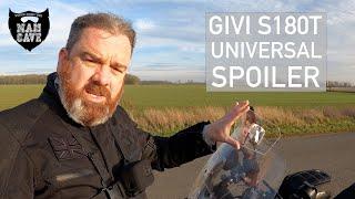 GIVI Universal Spoiler - Does it cure windscreen buffeting?