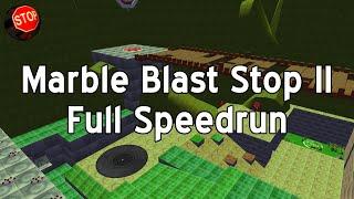 Marble Blast Stop II - Full Speedrun