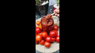 Instant Tomato Pickle  Amma Samayal #shorts #bharathicooks