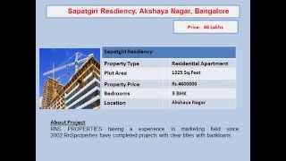 apartments in akshaya nagar bangalore