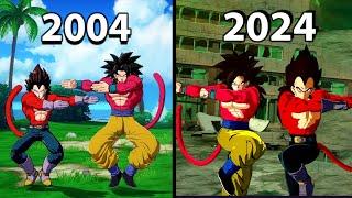 Evolution Of Super Saiyan 4 Gogeta Fusion (2004-2024)