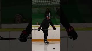 Licking the glass  #goaliecoach #hockey #cameraguy #hockeylife