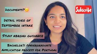 Bachelor’s degree Application Process for Portugal|Why choose Portugal?| How to Study abroad