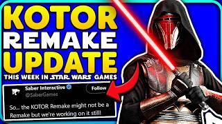 KOTOR Remake NEWS is GOOD! + SWTOR, Jedi Survivor Updates - This Week in Star Wars Games