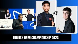 LIVE:Fan Zhengyi vs Liam Pullen  ENGLISH OPEN SNOOKER CHAMPIONSHIP 2024 score board