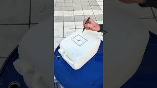 Easiest way to transfer liquids safely #shorts