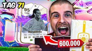 NEUES 600K Pack  Kann ich ALLE KARTEN SAMMELN in EA FC 24? TAG 71 (Experiment) 