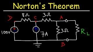 Norton's Theorem and Thevenin's Theorem - Electrical Circuit Analysis