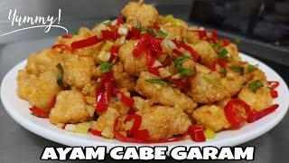 TERLALU ENAK PANTESAN BIKIN NAGIH ‼️ RESEP AYAM CABE GARAM