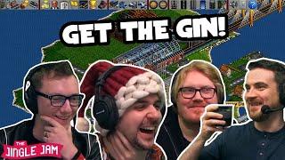 7 drunk idiots play some dumb train game - Yogscast Jingle Jam 2021 Highlights Day 1