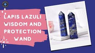 Lapis Lazuli Wisdom and Protection Wand