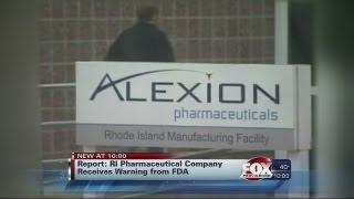 Alexion warned by the FDA