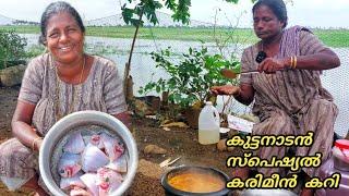 കുട്ടനാടന്‍ സ്പെഷ്യൽ കരിമീന്‍ കറി|Earth Lovers Media |Real life vlog |traditional cooking