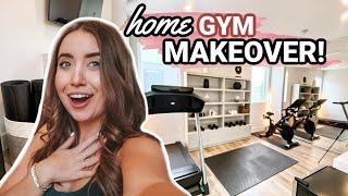 Extreme At-Home GYM Makeover! 24 hour transformation! | 2022