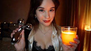 ️ASMR ТВОЯ ДЕВУШКА уложит тебя спатьYour girl will put you to bedRole Play