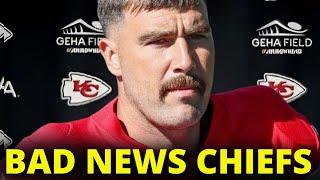 BAD NEWS THIS WEDNESDAY AT CHIEFS