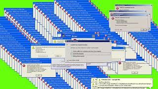 Green screen meme - computador bugado 