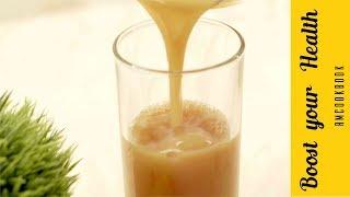 Apple Lemon & Ginger An Excellent Anti Inflammatory Fitness Drink & Post Workout Recovery Drink