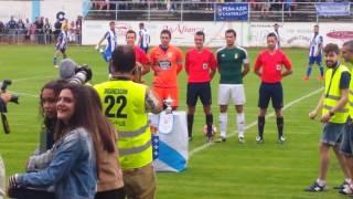 Comienzo del partido.Trofeo Enma cuervo