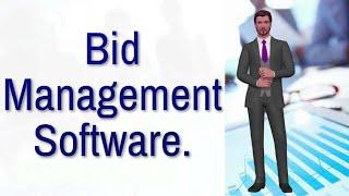 bid management software. bid management process.