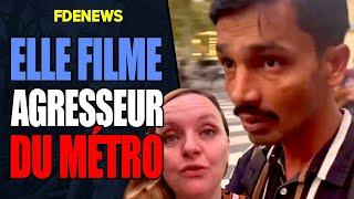 ELLE FILME SON HARCELEUR À LA SORTIE DU MÉTRO