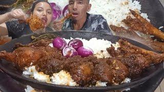 Chicken Curry With Baby Onion|Vicks Vlogs|Naga Mukbang|Northeast India