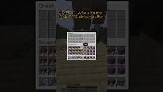 This Streamer Found The Rarest Minecraft Item