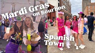 Party with me! Mardi Gras on Bourbon & Spanish Town Parade in Baton Rouge, Louisiana Carnival Season