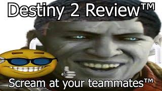 Destiny 2 Review™ Scream at your teammates™  Netlimiter©