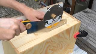 Japanese Saw Guide -Japanische Schneidlade