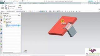 Sheet Metal Design Using Unigraphics NX 10.0 - Essential Training