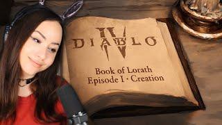 Diablo IV | Book of Lorath - Episode 1: Creation | Bunnymon REACTS