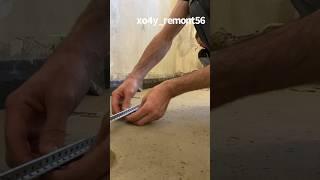 Выравнивание пола цементной смесью! Leveling the floor with a cement mixture! #стяжка #ремонт