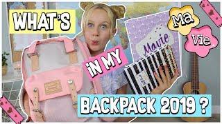 WHAT'S IN MY BACKPACK 2019 *NEU* BACK TO SCHOOL | MaVie Noelle