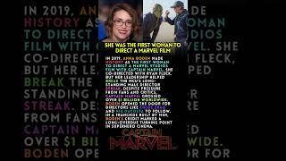 She Was the First Woman to Direct a Marvel Film: Anna Boden.