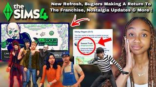 Sims Team Teases Refresh, Buglers coming to The Sims 4, Nostalgia Sims Content Updates & more !