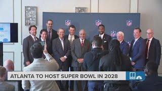 Atlanta selected to host Super Bowl in 2028