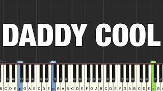 Boney M - Daddy Cool Piano Tutorial | Medium