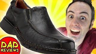 BEST DRESS SHOES FOR MEN | Clarks Unstructured Men's Un.Seal Casual Slip On Shoes Unboxing & Review