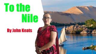 To the Nile - John Keats | The Literature Teacher