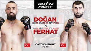 TÜRKİYE vs TÜRKİYE DÖVÜŞ | Halil Doğan vs Emrah Ferhat | Full Fight | KHAN FIGHT