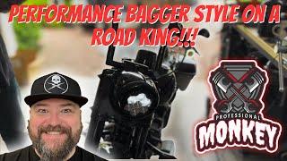 Harley Davidson Road King Custom Dynamics Shark Demon Install!