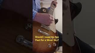 Slow song on Les Paul that I might trade for a Silver Sky