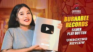 Unboxing Silver YouTube Button - A Milestone Achievement of Burnabee Records