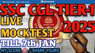 OLIVEBOARD SSC CGL TIER - 1 LIVE MOCK TEST | TILL 7th JAN | #ssccgl #ssc