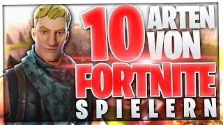 10 ARTEN von FORTNITE SPIELERN! | Fortnite Spieler die jeder kennt | BaumBlau