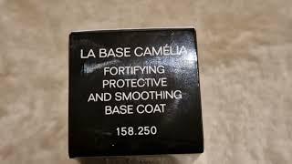 Unboxing:CHANELLA BASE CAMÉLIA Fortifying, Protecting and Smoothing Base Coat